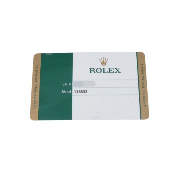 ロレックス デイトジャスト II ランダムシリアル ルーレット SS/K18YG 116333 ROLEX 腕時計 黒文字盤