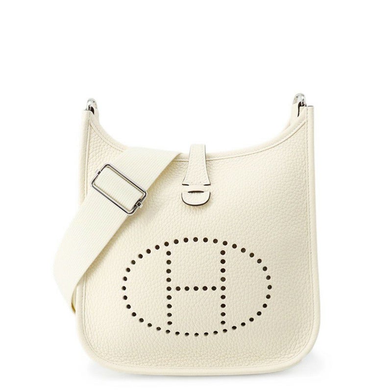 エルメス ショルダーバッグ エブリン3 23  クレーム/シルバー金具 トリヨンクレマンス K刻印 クリーム