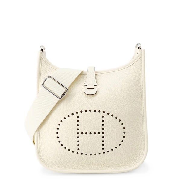 エルメス ショルダーバッグ エブリン3 23  クレーム/シルバー金具 トリヨンクレマンス K刻印 クリーム