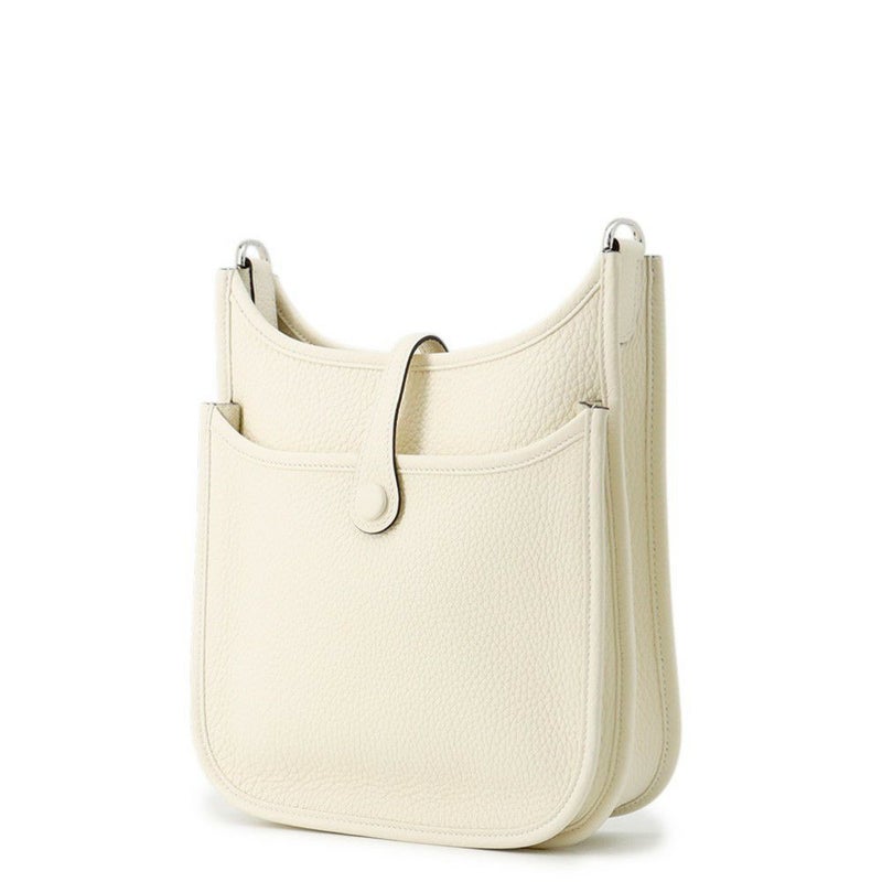 エルメス ショルダーバッグ エブリン3 23  クレーム/シルバー金具 トリヨンクレマンス K刻印 クリーム