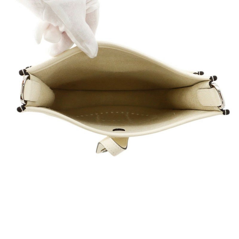 エルメス ショルダーバッグ エブリン3 23  クレーム/シルバー金具 トリヨンクレマンス K刻印 クリーム