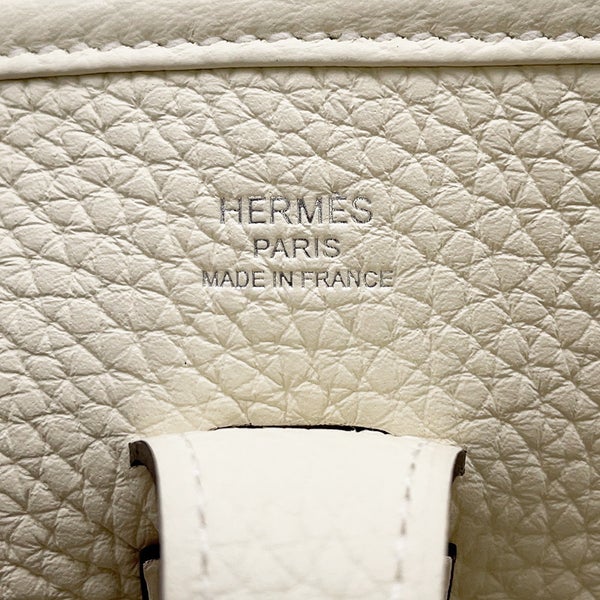 エルメス ショルダーバッグ エブリン3 23  クレーム/シルバー金具 トリヨンクレマンス K刻印 クリーム