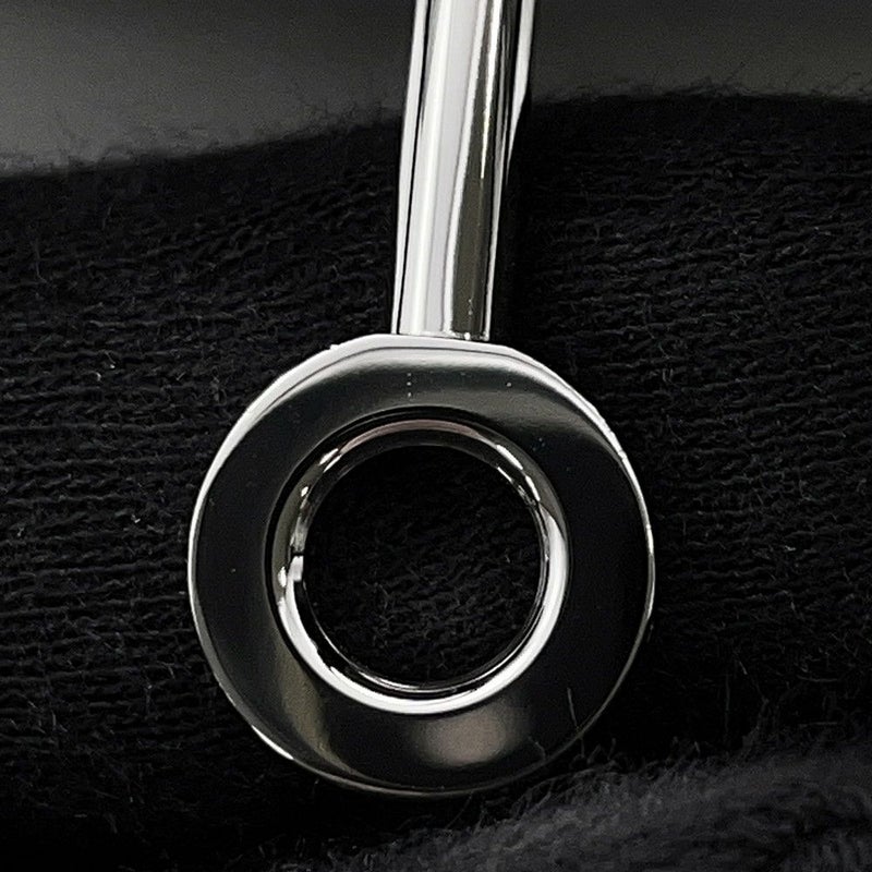 エルメス ミニケリー2 外縫い ブラック/シルバー金具 アリゲーターシャイン K刻印 HERMES ２wayショルダー 黒