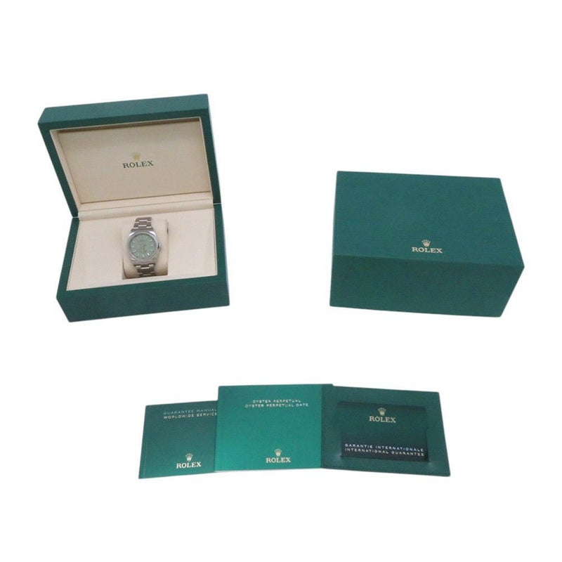 ロレックス オイスターパーペチュアル36 ランダムシリアル ルーレット 126000 ROLEX 腕時計 ピスタチオ文字盤