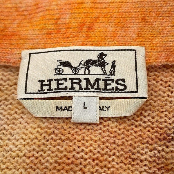 エルメス カーディガン ルフレ・エケストル メンズサイズL HERMES