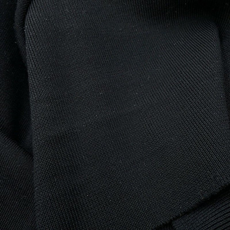 エルメス ニット タートルネック セーター Soie decadree ウール メンズサイズL HERMES 黒 トップス