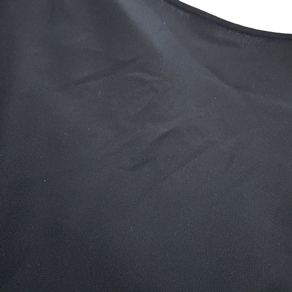 エルメス ワンピース 刺繍 ロングワンピース シルク レディースサイズ34 HERMES 黒