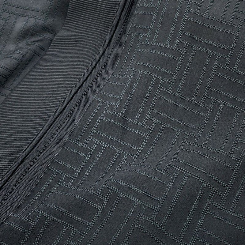 エルメス カーディガン ロングカーディガン シルク レディースサイズ34 HERMES 黒