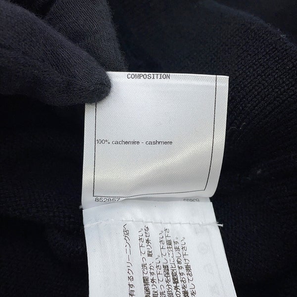 シャネル カーディガン アイコンボタン カシミヤ レディースサイズ36 P73483 CHANEL 黒 トップス