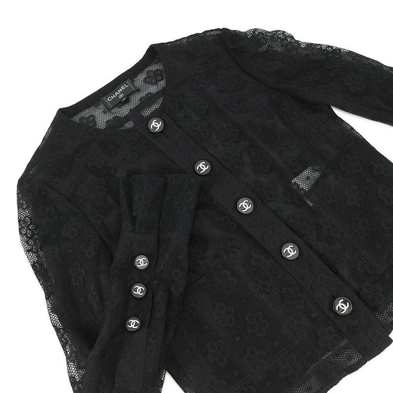 シャネル セットアップ レース アンサンブル レディースサイズ34/36/36 P75162/P75235/P75163 CHANEL 黒