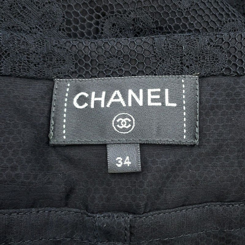シャネル セットアップ レース アンサンブル レディースサイズ34/36/36 P75162/P75235/P75163 CHANEL 黒