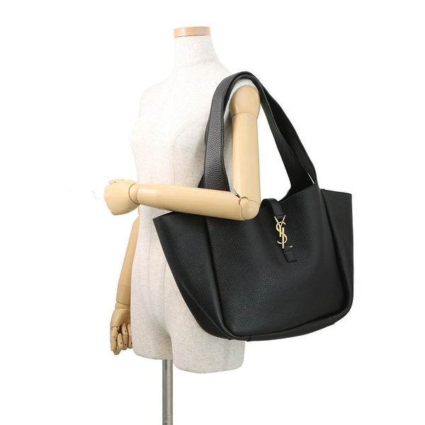 サンローランパリ トートバッグ LE 5 A 7 BEA ル・サンカセット ベア 763435 SAINT LAURENT PARIS 黒