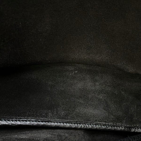 サンローランパリ トートバッグ LE 5 A 7 BEA ル・サンカセット ベア 763435 SAINT LAURENT PARIS 黒