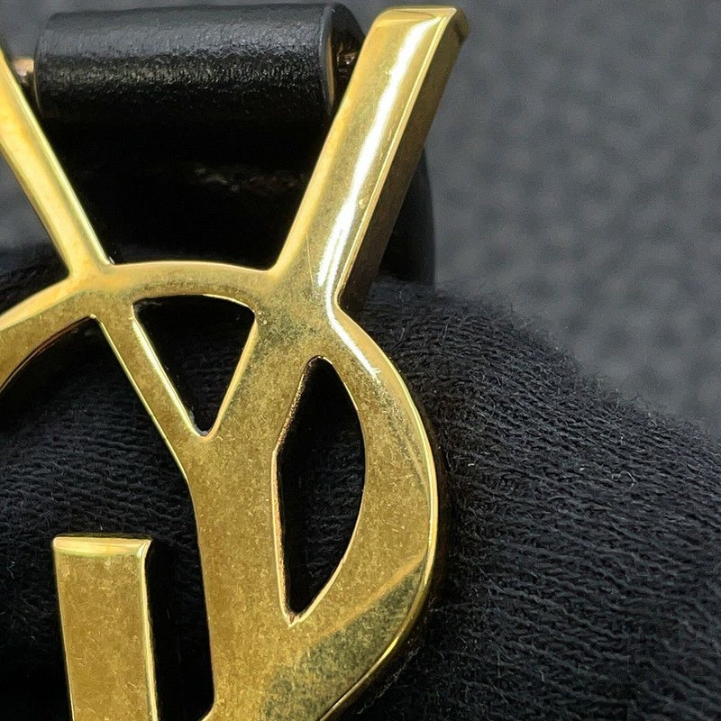 サンローランパリ トートバッグ LE 5 A 7 BEA ル・サンカセット ベア 763435 SAINT LAURENT PARIS 黒