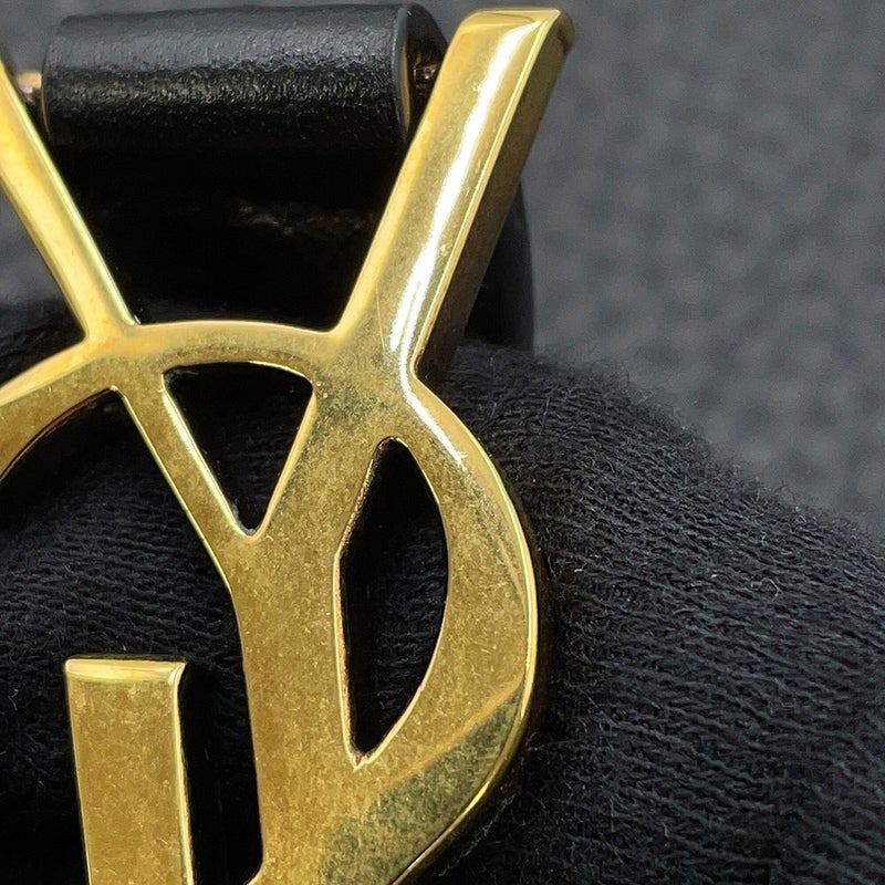 サンローランパリ トートバッグ LE 5 A 7 BEA ル・サンカセット ベア 763435 SAINT LAURENT PARIS 黒