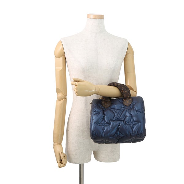 ルイヴィトン ハンドバッグ リサイクルメタリックナイロン/モノグラム スピーディ・バンドリエール 25 M21061 バッグ 2way ショルダー