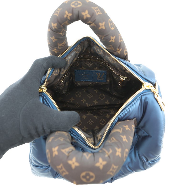 ルイヴィトン ハンドバッグ リサイクルメタリックナイロン/モノグラム スピーディ・バンドリエール 25 M21061 バッグ 2way ショルダー