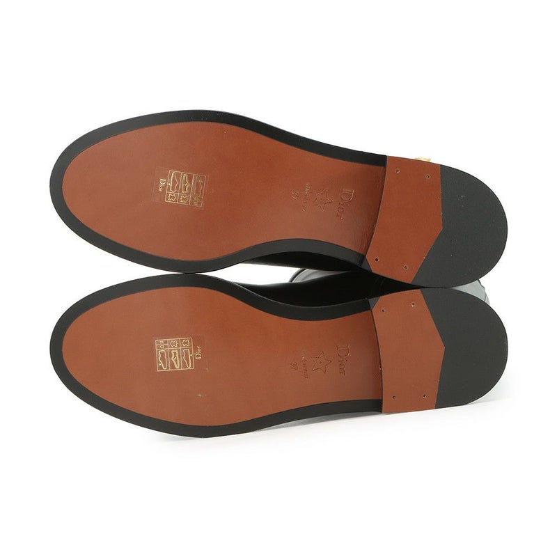 クリスチャン・ディオール ロングブーツ EMPREINTE アンプラント レディースサイズ37 KCI828VEA Christian Dior 靴 黒