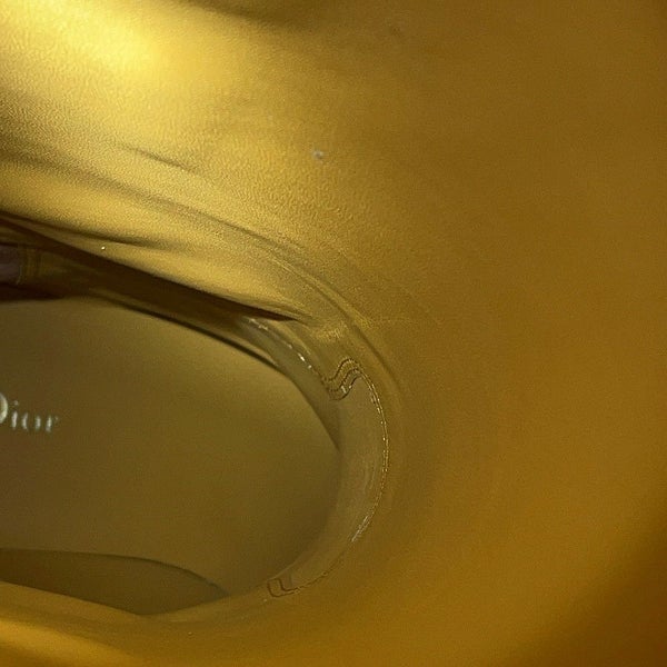 クリスチャン・ディオール ロングブーツ EMPREINTE アンプラント レディースサイズ37 KCI828VEA Christian Dior 靴 黒