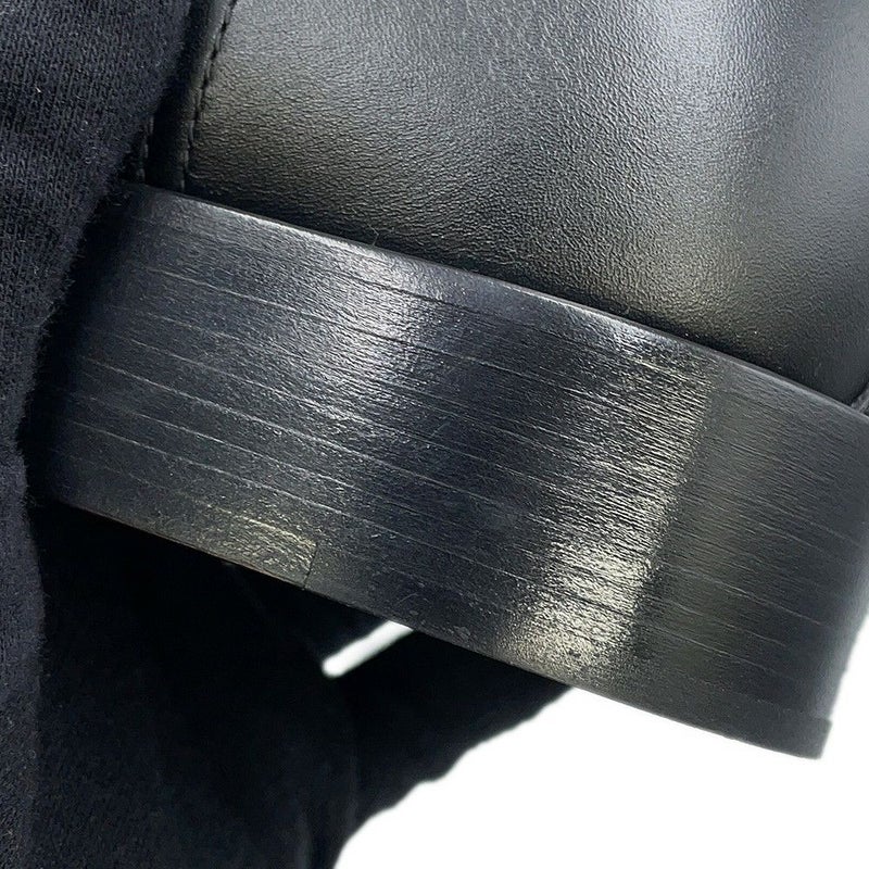 クリスチャン・ディオール ロングブーツ EMPREINTE アンプラント レディースサイズ37 KCI828VEA Christian Dior 靴 黒