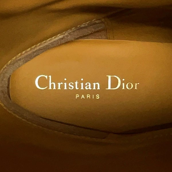 クリスチャン・ディオール ロングブーツ EMPREINTE アンプラント レディースサイズ37 KCI828VEA Christian Dior 靴 黒