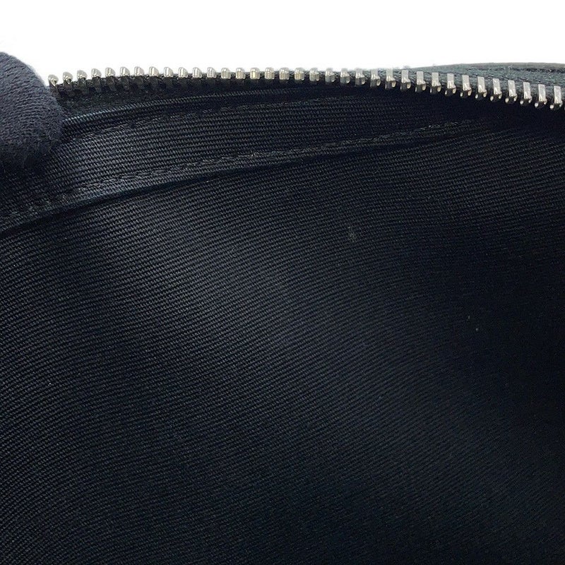 セリーヌ ショルダーバッグ トリオンフ ホリゾンタル ミディアム メッセンジャーバッグ PVC/レザー 197202 CELINE 黒