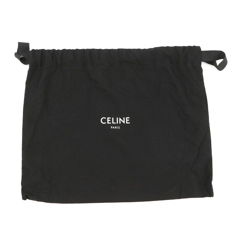 セリーヌ ショルダーバッグ トリオンフ ホリゾンタル ミディアム メッセンジャーバッグ PVC/レザー 197202 CELINE 黒
