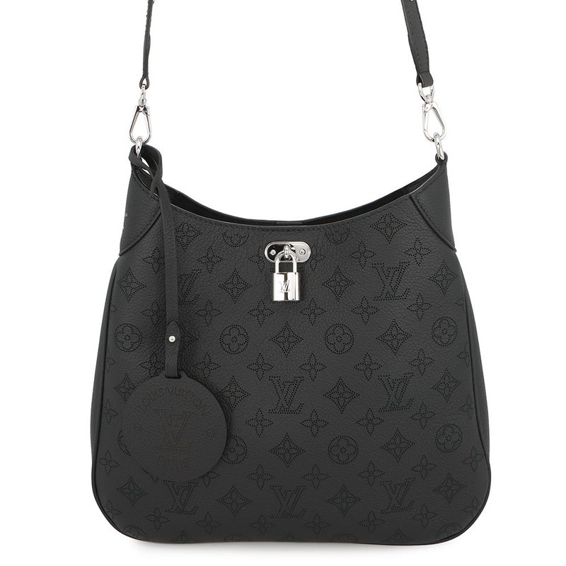 ルイヴィトン ショルダーバッグ モノグラム・マヒナ オール アラウンド MM M14618 ヴィトン バッグ 2way ブラック 黒