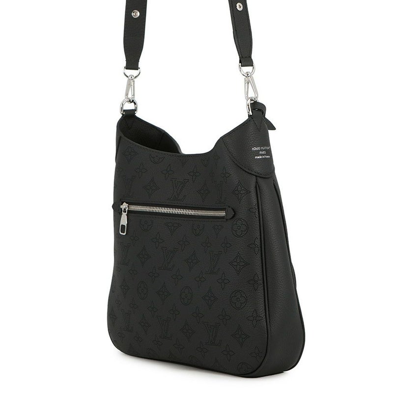 ルイヴィトン ショルダーバッグ モノグラム・マヒナ オール アラウンド MM M14618 ヴィトン バッグ 2way ブラック 黒