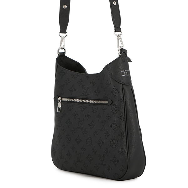 ルイヴィトン ショルダーバッグ モノグラム・マヒナ オール アラウンド MM M14618 ヴィトン バッグ 2way ブラック 黒