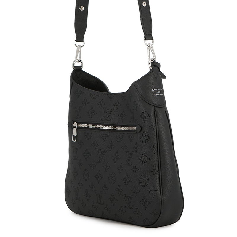 ルイヴィトン ショルダーバッグ モノグラム・マヒナ オール アラウンド MM M14618 ヴィトン バッグ 2way ブラック 黒