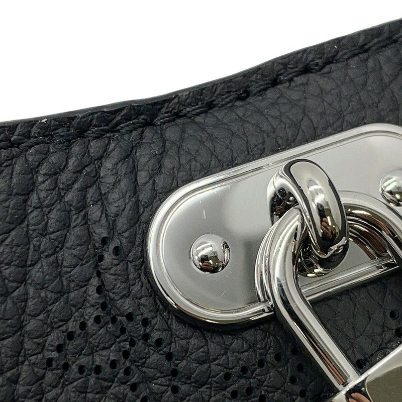 ルイヴィトン ショルダーバッグ モノグラム・マヒナ オール アラウンド MM M14618 ヴィトン バッグ 2way ブラック 黒