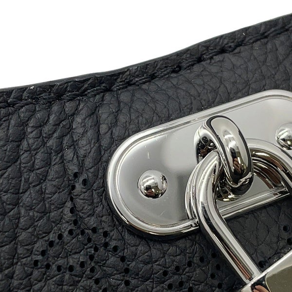 ルイヴィトン ショルダーバッグ モノグラム・マヒナ オール アラウンド MM M14618 ヴィトン バッグ 2way ブラック 黒