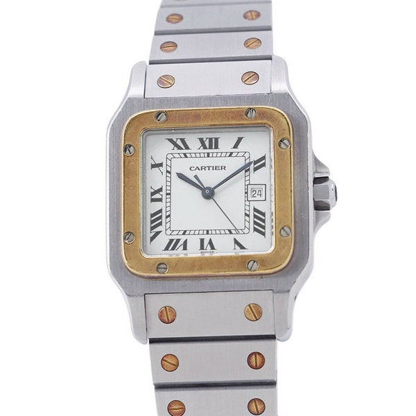 カルティエ サントスガルベ LM Cartier 腕時計 白文字盤