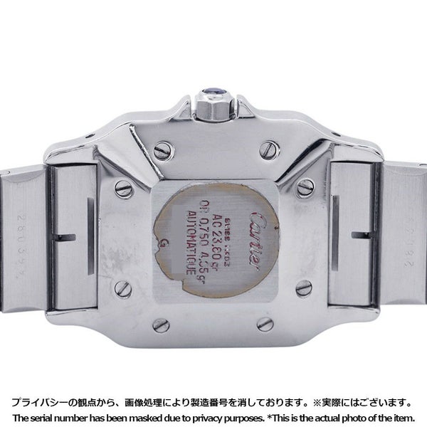 カルティエ サントスガルベ LM Cartier 腕時計 白文字盤
