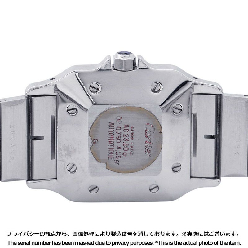 カルティエ サントスガルベ LM Cartier 腕時計 白文字盤