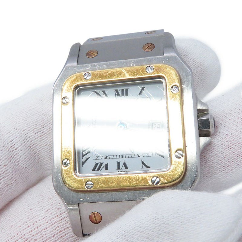 カルティエ サントスガルベ LM Cartier 腕時計 白文字盤