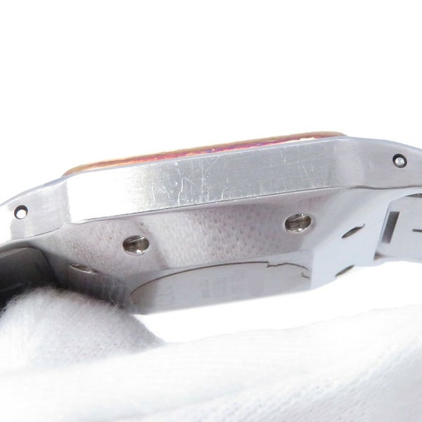 カルティエ サントスガルベ LM Cartier 腕時計 白文字盤