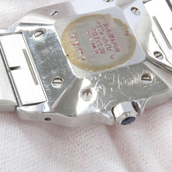 カルティエ サントスガルベ LM Cartier 腕時計 白文字盤