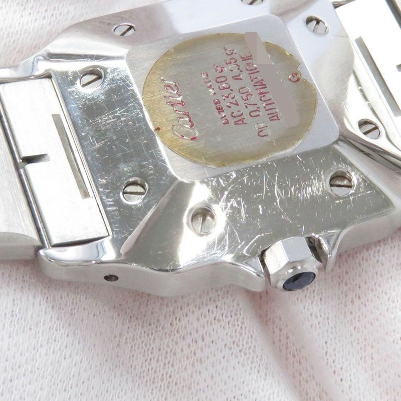 カルティエ サントスガルベ LM Cartier 腕時計 白文字盤