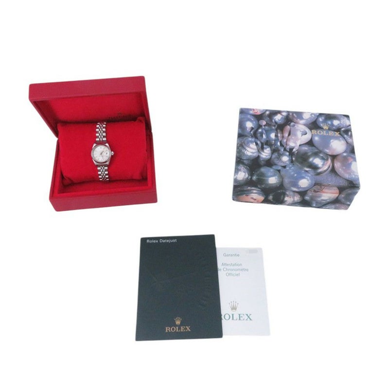 ロレックス デイトジャスト D番 SS/K18WG 79174 ROLEX 腕時計 シルバー文字盤