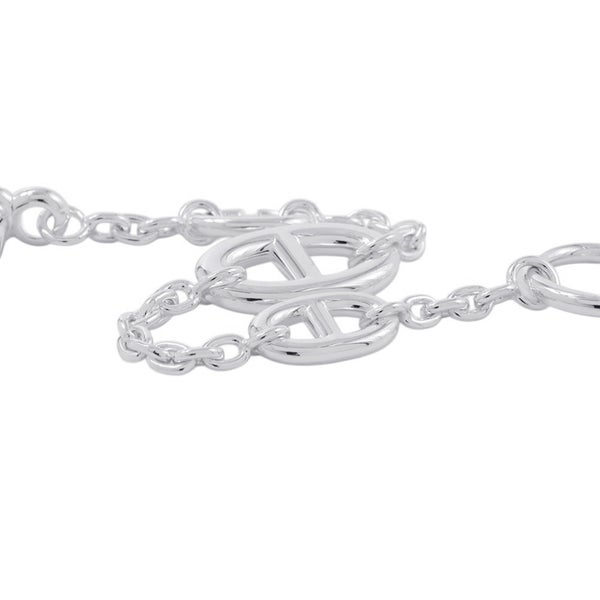 エルメス ブレスレット シェーヌダンクル ファランドール SV925シルバー サイズXS H104567B HERMES ジュエリー