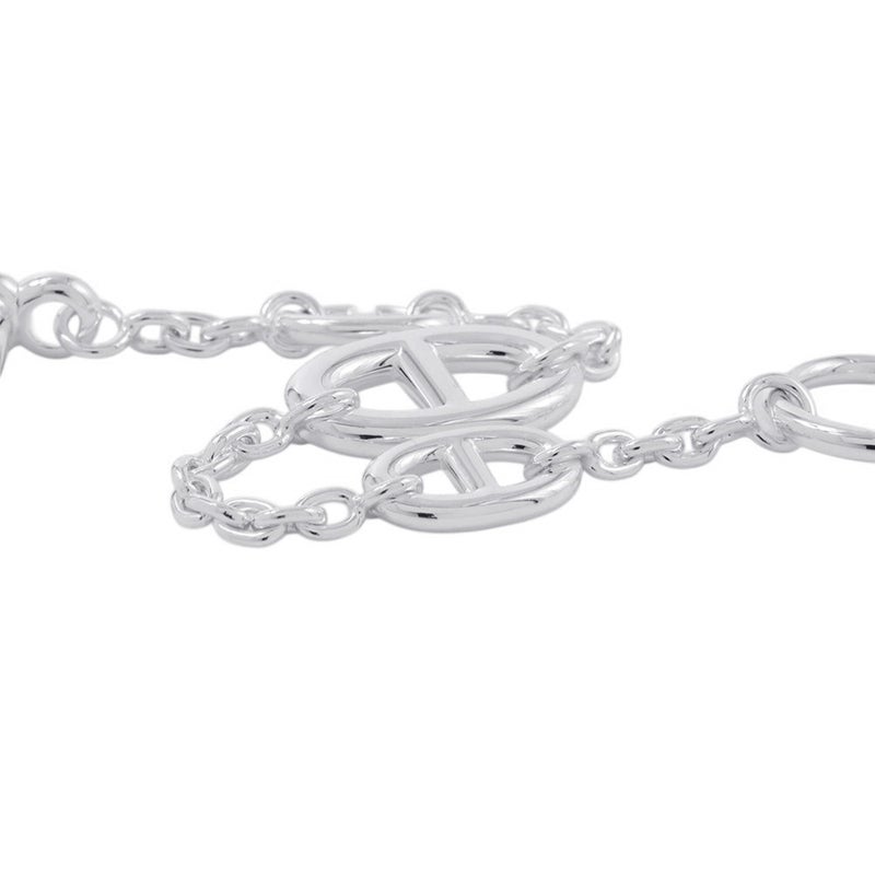 エルメス ブレスレット シェーヌダンクル ファランドール SV925シルバー サイズXS H104567B HERMES ジュエリー