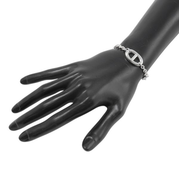 エルメス ブレスレット シェーヌダンクル ファランドール SV925シルバー サイズXS H104567B HERMES ジュエリー