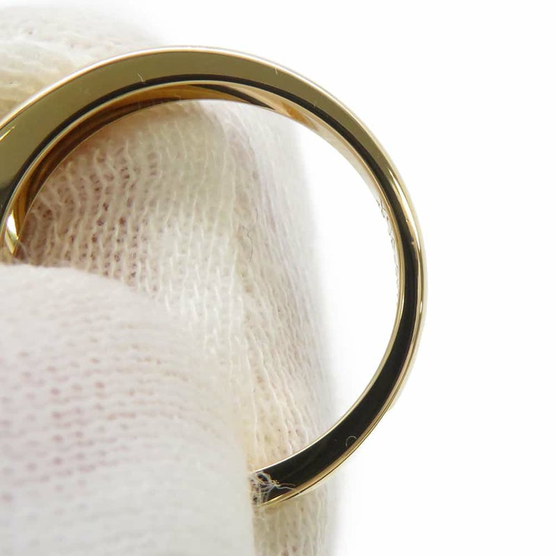 ヴァンクリーフ&アーペル リング ヴィンテージ アルハンブラ リング マザーオブパール ダイヤ K18YG VCARA41100