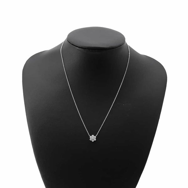 ティファニー ネックレス フラワー ダイヤモンド Pt950プラチナ Tiffany&Co. ジュエリー