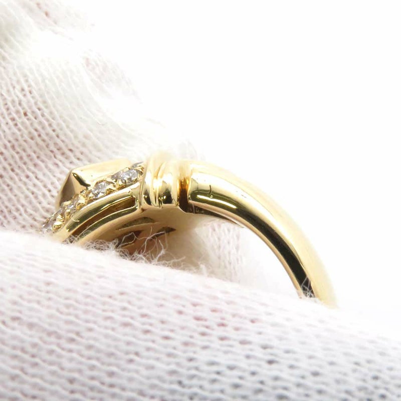 ブルガリ リング チェルティカ ダイヤモンド K18YGイエローゴールド リングサイズ9号 BVLGARI ジュエリー