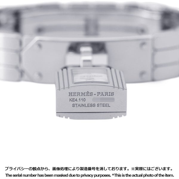 エルメス ケリーウォッチ KE4.110 HERMES 腕時計 スパークリングホワイトラッカー文字盤