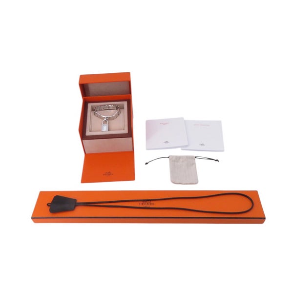 エルメス ケリーウォッチ KE4.110 HERMES 腕時計 スパークリングホワイトラッカー文字盤