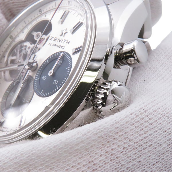 ゼニス クロノマスター オープン 03.3300.3604/69.M3300 ZENITH 腕時計 シルバー文字盤